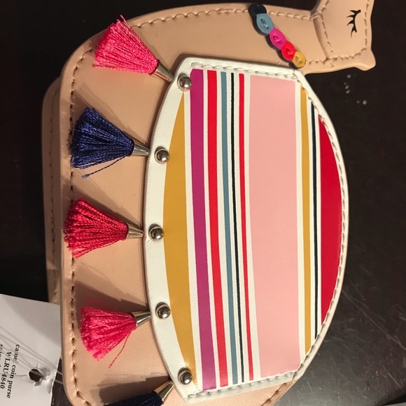 Kate Spade Camel Coin Case New - Picture 2 of 3